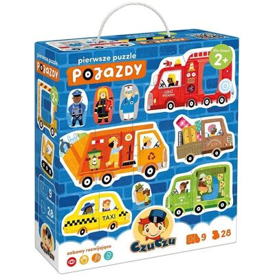 Czuczu Puzzle „Erste Fahrzeuge“ (28 Teile) Czuczu Puzzle „Erste Fahrzeuge“ (28 Teile)