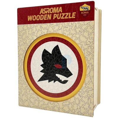 Iconic AS Roma - Lupetto Logo - Holz Puzzle S - Puzzle Iconic AS Roma - Lupetto Logo - Holz Puzzle S - Puzzle