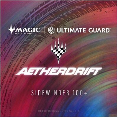 Ultimate Guard Sidewinder 100+ Xenoskin Magic: The Gathering "Aetherdrift" - Design 8 Ultimate Guard Sidewinder 100+ Xenoskin Magic: The Gathering "Aetherdrift" - Design 8