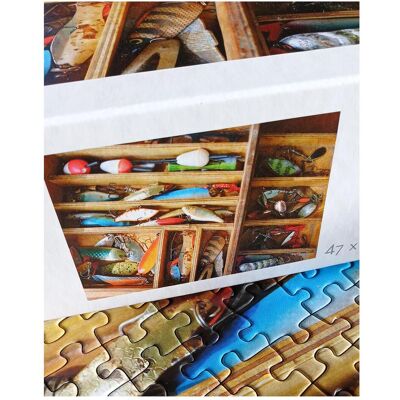 Default Tactic Puzzle Lovers Angler's Archive 500 pcs puzzle (500 Teile) Default Tactic Puzzle Lovers Angler's Archive 500 pcs puzzle (500 Teile)