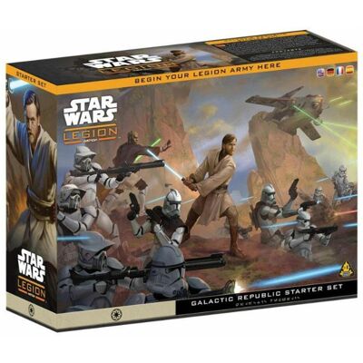 Atomic Mass Games Sw Legion Galactic Republic Starter Set (Base) (Fr-De-En-Es) (Deutsch, Englisch, Französisch, Spanisch, 2 Spieler) Atomic Mass Games Sw Legion Galactic Republic Starter Set (Base) (Fr-De-En-Es) (Deutsch, Englisch, Französisch, Spanisch, 2 Spieler)