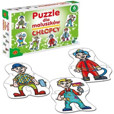 Alexander Baby-Puzzle Jungen 6v1 (2-7 Teile) (27 Teile) Alexander Baby-Puzzle Jungen 6v1 (2-7 Teile) (27 Teile)