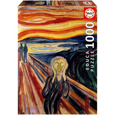 Educa Edvard Munch Der Schrei Puzzle - Puzzle Educa Edvard Munch Der Schrei Puzzle - Puzzle