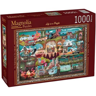Magnolia Puzzle 1000 pieces The Beginning of the Legend (1000 Teile) Magnolia Puzzle 1000 pieces The Beginning of the Legend (1000 Teile)