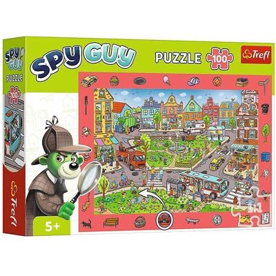 Trefl Observation / Beobachtungs Puzzle 24 - Spy Guy Zuhause (100 Teile) Trefl Observation / Beobachtungs Puzzle 24 - Spy Guy Zuhause (100 Teile)