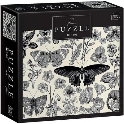 Interdruk 500 Flowers 3 - Puzzle Interdruk 500 Flowers 3 - Puzzle