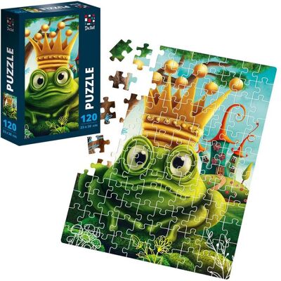 Roter Käfer Puzzle 120 Der Froschkönig (120 Teile) Roter Käfer Puzzle 120 Der Froschkönig (120 Teile)