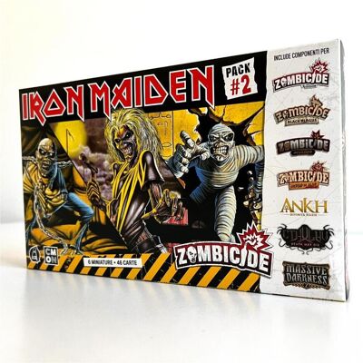 Asmodée Zombicide 2a Ed. - Iron Maiden Pack 2 (Italienisch) Asmodée Zombicide 2a Ed. - Iron Maiden Pack 2 (Italienisch)
