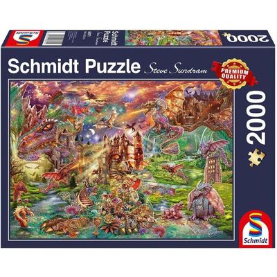 Schmidt Spiele Der Schatz der Drachen (2000 Teile) Schmidt Spiele Der Schatz der Drachen (2000 Teile)