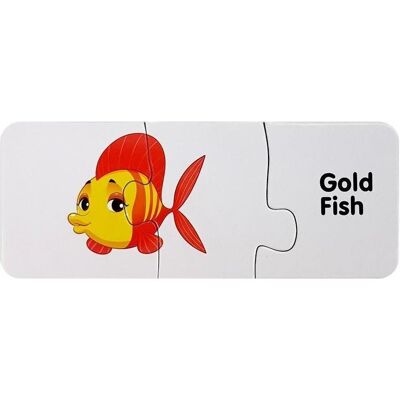 Lean Toys Ozean-Lernpuzzle 10 Teile (10 Teile) Lean Toys Ozean-Lernpuzzle 10 Teile (10 Teile)