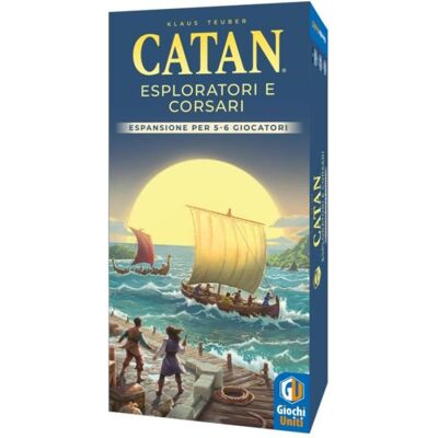 Giochi uniti Catan Relaunch: Explorers And Pirates, 5/6 (Italienisch, 5 - 6 Spieler) Giochi uniti Catan Relaunch: Explorers And Pirates, 5/6 (Italienisch, 5 - 6 Spieler)
