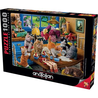 Anatolian 1114 puzzle 1000 pcs. Kittens in the Kitchen (1000 Teile) Anatolian 1114 puzzle 1000 pcs. Kittens in the Kitchen (1000 Teile)