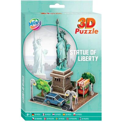 Grafix 3D-Schaumpuzzle Freiheitsstatue (27 Teile) Grafix 3D-Schaumpuzzle Freiheitsstatue (27 Teile)
