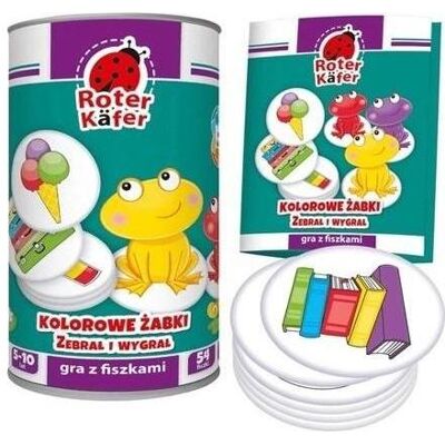Roter Käfer LERNSPIEL MIT FARBFRÖSCHEN. GESAMMEL UND GEWONNEN! RK1010-04 (5 - 10 Jahre) Roter Käfer LERNSPIEL MIT FARBFRÖSCHEN. GESAMMEL UND GEWONNEN! RK1010-04 (5 - 10 Jahre)