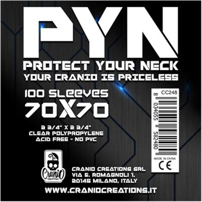 Cranio Creations - PYN - 70x70mm - PYN - Card sleeves Cranio Creations - PYN - 70x70mm - PYN - Card sleeves