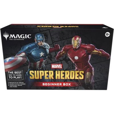 Wizards of the Coast Trading Cards - Beginner Box - Magic The Gathering - Beginner Box - Marvel Super Heroes (Englisch, Französisch, Box Set & Collection, Bundle) Wizards of the Coast Trading Cards - Beginner Box - Magic The Gathering - Beginner Box - Marvel Super Heroes (Englisch, Französisch, Box Set & Collection, Bundle)