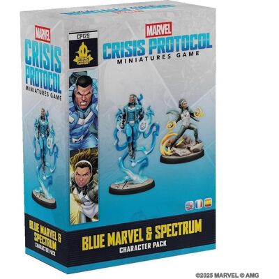 Atomic Mass Games Marvel Crisis Protocol - Blue Marvel & Spectrum EN/ES/FR (Deutsch, Englisch, 2 Spieler) Atomic Mass Games Marvel Crisis Protocol - Blue Marvel & Spectrum EN/ES/FR (Deutsch, Englisch, 2 Spieler)