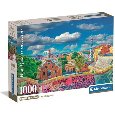 Clementoni 1000 Teile CB Park Güell Barcelona - Puzzle Clementoni 1000 Teile CB Park Güell Barcelona - Puzzle