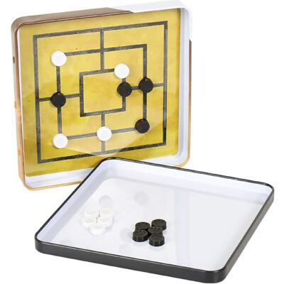 Mulino Tascabile - Brettspiel - Tragbares Magnetdesign - Für 2 Spieler - Italienische Ausgabe Mulino Tascabile - Brettspiel - Tragbares Magnetdesign - Für 2 Spieler - Italienische Ausgabe