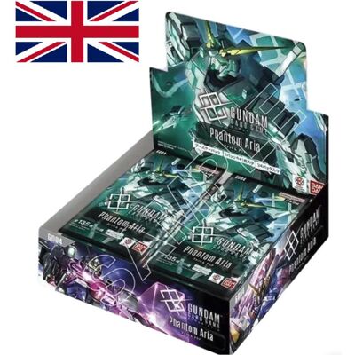 Bandai Gundam ENG Card Game GD-04 Box 24 Buste (Englisch, Booster Display) Bandai Gundam ENG Card Game GD-04 Box 24 Buste (Englisch, Booster Display)
