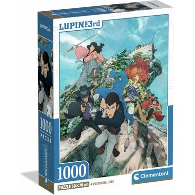 Clementoni CO-104762 Puzzle - 1000 Stück - Anime Sammlung Clementoni CO-104762 Puzzle - 1000 Stück - Anime Sammlung