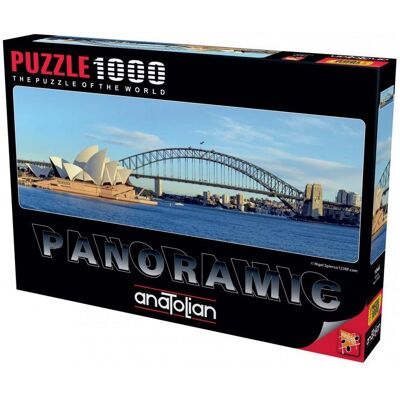 Anatolian 1044 puzzle 1000 pcs. Panorama Sydney Bridge by Nigel Spiers (1000 Teile) Anatolian 1044 puzzle 1000 pcs. Panorama Sydney Bridge by Nigel Spiers (1000 Teile)