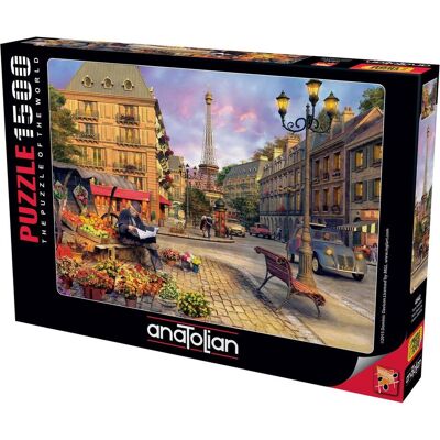 Anatolian 4542 puzzle 1500 pcs. Life in Paris by Dominic Davison (1500 Teile) Anatolian 4542 puzzle 1500 pcs. Life in Paris by Dominic Davison (1500 Teile)