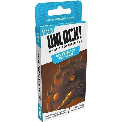 Asmodée SCOD0108 - Unlock! Short Adventures: Das Verlies von Doo-Arann, Rätselspiel, für 1-6 Spiele (Deutsch, 1 - 6 Spieler) Asmodée SCOD0108 - Unlock! Short Adventures: Das Verlies von Doo-Arann, Rätselspiel, für 1-6 Spiele (Deutsch, 1 - 6 Spieler)