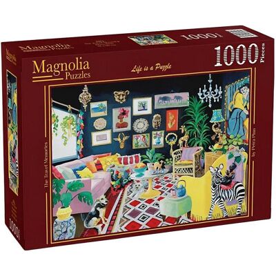 Magnolia Puzzle 1000 pieces The Travel Memories (1000 Teile) Magnolia Puzzle 1000 pieces The Travel Memories (1000 Teile)