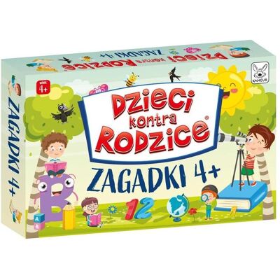 Kanguru Kinder vs. Eltern. Puzzles 4+ (100 Teile) Kanguru Kinder vs. Eltern. Puzzles 4+ (100 Teile)