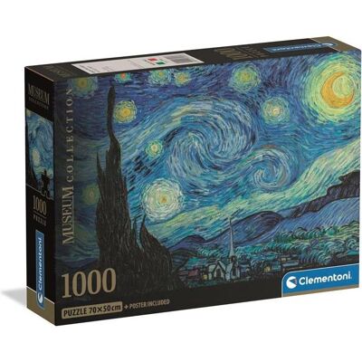 Clementoni 37065 Puzzle - Van Gogh Museum Sternennacht 1000 Teile Clementoni 37065 Puzzle - Van Gogh Museum Sternennacht 1000 Teile