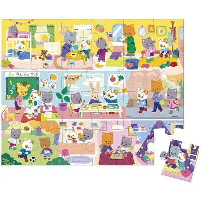 Janod Puzzle Tägliche Routinen (24 Teile) Janod Puzzle Tägliche Routinen (24 Teile)