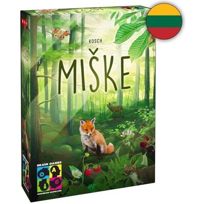 Brain Games Table game Forest Shuffle, LT (Litauisch, 2 - 4 Spieler) Brain Games Table game Forest Shuffle, LT (Litauisch, 2 - 4 Spieler)