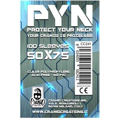Cranio Creations - Pyn - 50x75mm - Kartenhüllen Cranio Creations - Pyn - 50x75mm - Kartenhüllen
