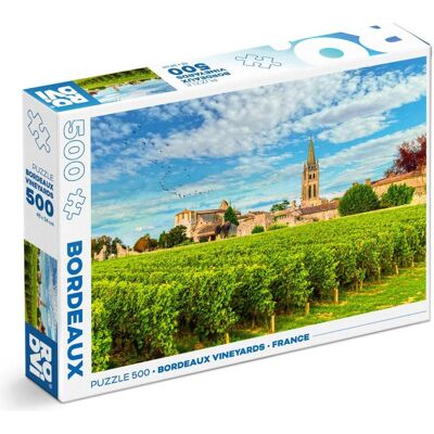 D-Toys Puzzle 500 pieces - Bordeaux Vineyards, France (500 Teile) D-Toys Puzzle 500 pieces - Bordeaux Vineyards, France (500 Teile)
