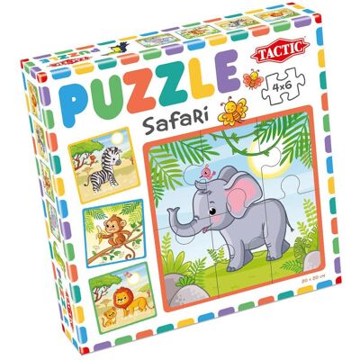 Tactic 56665 Puzzle Puzzlespiel (e) Cartoons (6 Teile) Tactic 56665 Puzzle Puzzlespiel (e) Cartoons (6 Teile)