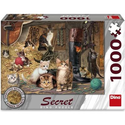 DinoToys Puzzle - Katzen 1000 Teile - Puzzle DinoToys Puzzle - Katzen 1000 Teile - Puzzle