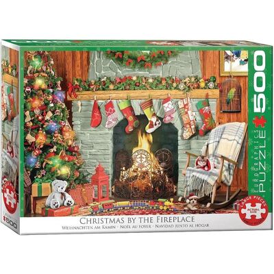 Eurographics Weihnachts Puzzle - 500 Teile - Recyceltes Material Eurographics Weihnachts Puzzle - 500 Teile - Recyceltes Material