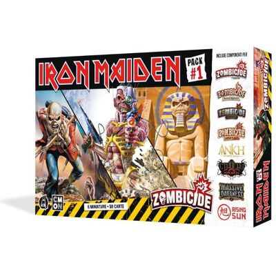 Asmodée Zombicide 2a Ed. - Iron Maiden Pack 1 Asmodée Zombicide 2a Ed. - Iron Maiden Pack 1