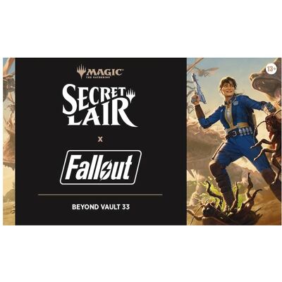 Wizards of the Coast Magic ENG Secret Lair X Fallout Beyond Vault 33 (Englisch, Box Set & Collection) Wizards of the Coast Magic ENG Secret Lair X Fallout Beyond Vault 33 (Englisch, Box Set & Collection)