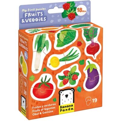 Banana Panda – Meine ersten Puzzles Obst und Gemüse, 19. (38 Teile) Banana Panda – Meine ersten Puzzles Obst und Gemüse, 19. (38 Teile)
