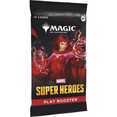 Wizards of the Coast Magic The Gathering Marvel Super Heroes Play Booster EN (Englisch, Booster Pack) Wizards of the Coast Magic The Gathering Marvel Super Heroes Play Booster EN (Englisch, Booster Pack)