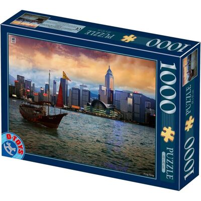 D-Toys Puzzle 1000 Ansicht von Hongkong (1000 Teile) D-Toys Puzzle 1000 Ansicht von Hongkong (1000 Teile)