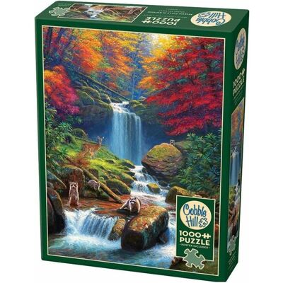Cobble Hill Puzzle Herbstwasserfälle - 1000 Teile Cobble Hill Puzzle Herbstwasserfälle - 1000 Teile