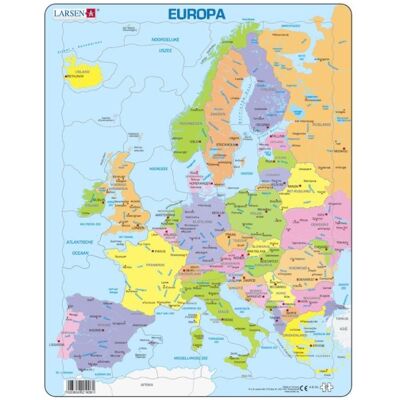 Larsen Karte Europa (37 Teile) Larsen Karte Europa (37 Teile)