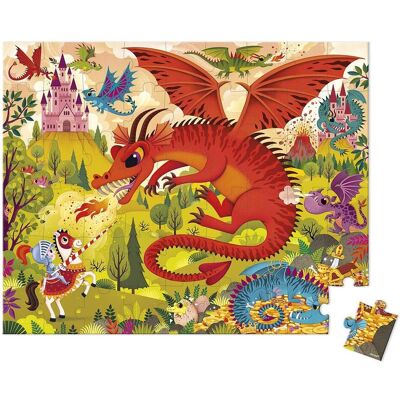 Janod Puzzle Königreich der Drachen (54 Teile) Janod Puzzle Königreich der Drachen (54 Teile)