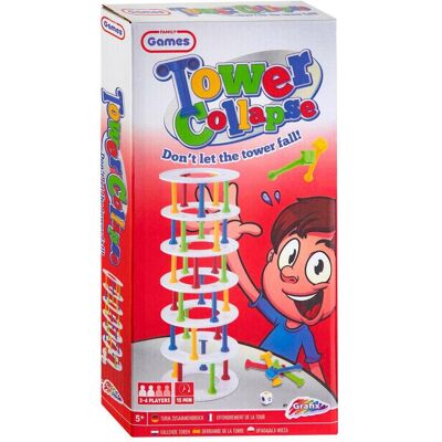 Grafix Kinderleichter Turmeinsturz (Multilingual, 2 - 4 Spieler) Grafix Kinderleichter Turmeinsturz (Multilingual, 2 - 4 Spieler)