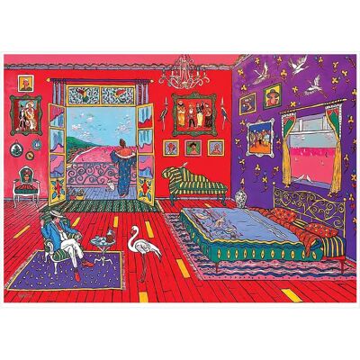 Magnolia Puzzle 1000 pieces The Red Bedroom (1000 Teile) Magnolia Puzzle 1000 pieces The Red Bedroom (1000 Teile)