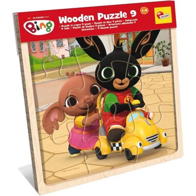 Lisciani Bing Holzpuzzle 9 im Display - Holzpuzzle Lisciani Bing Holzpuzzle 9 im Display - Holzpuzzle