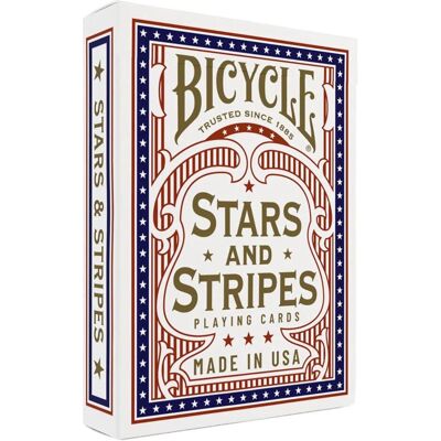 Cartamundi Bicycle Stars And Stripes (Deutsch, Englisch, Französisch, Italienisch, 1 - 6 Spieler) Cartamundi Bicycle Stars And Stripes (Deutsch, Englisch, Französisch, Italienisch, 1 - 6 Spieler)